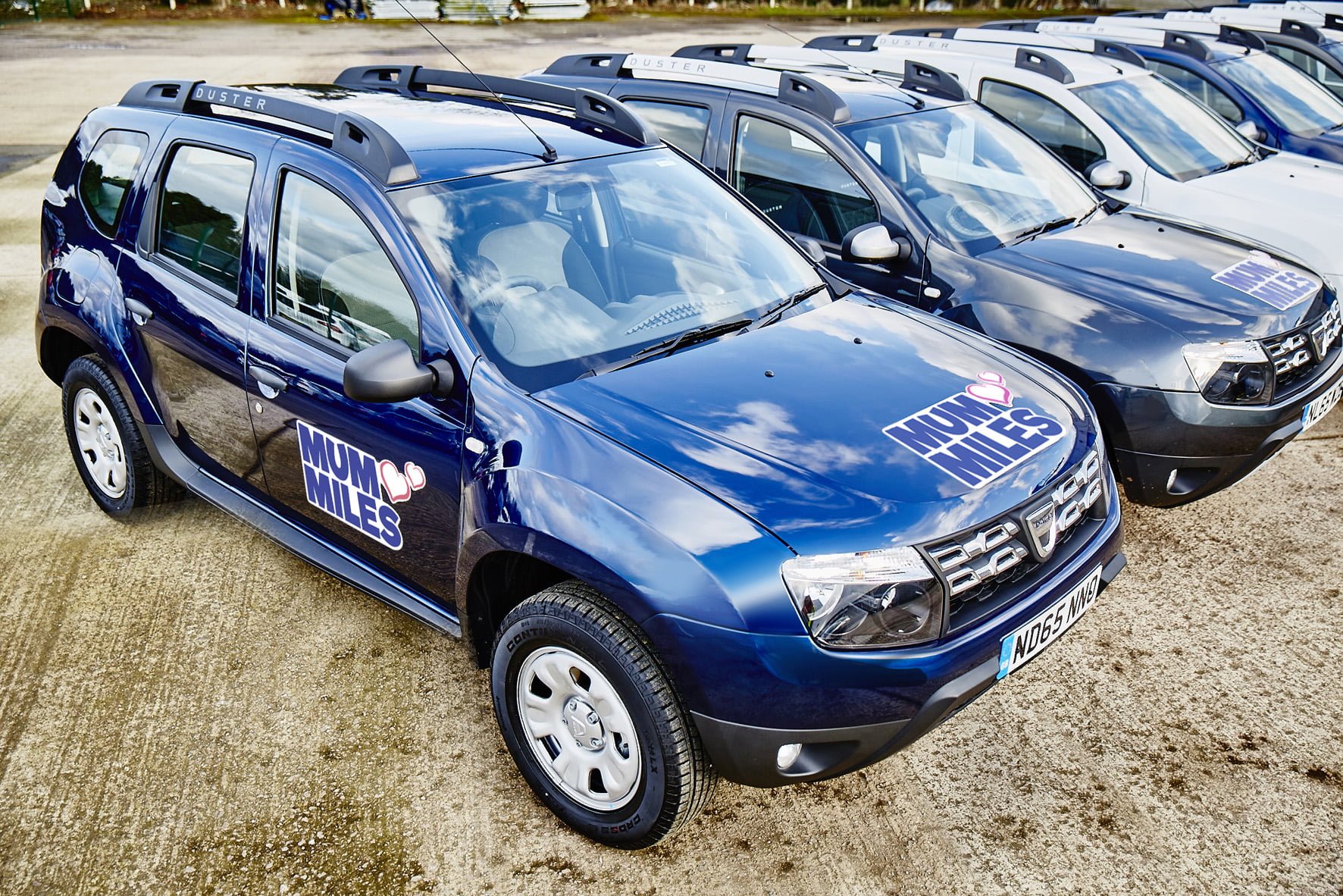 2016 Dacia Duster 'Mum Miles' service (Mother's Day)