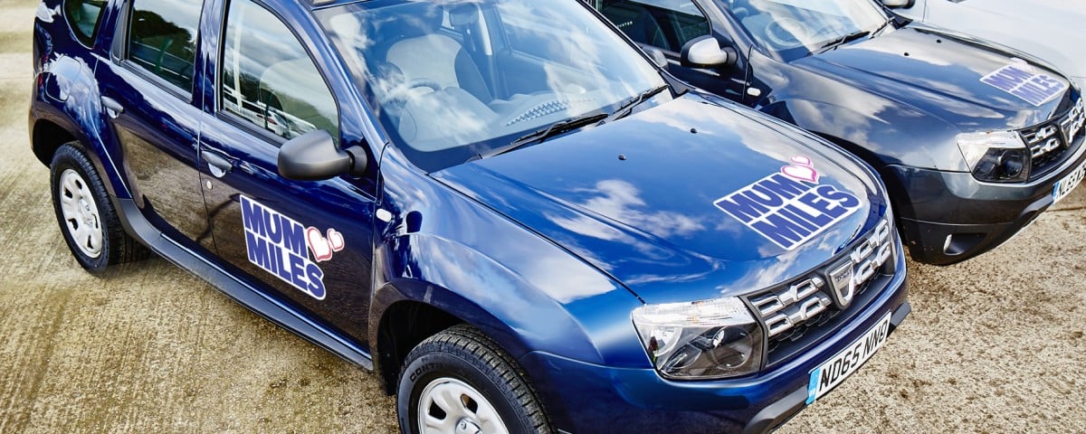 2016 Dacia Duster 'Mum Miles' service (Mother's Day)