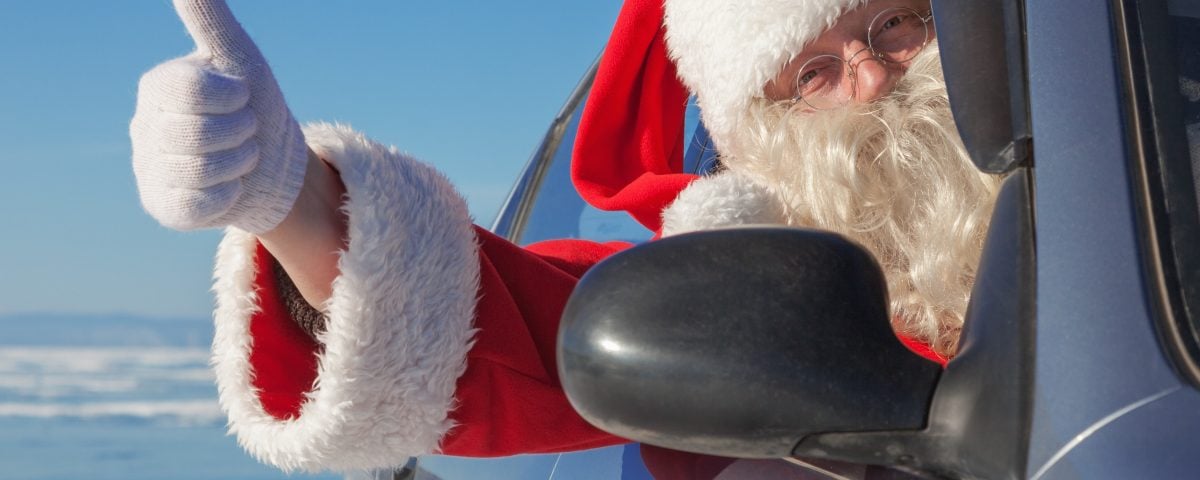 Santa has back government plans to cut the cost of parking over the Christmas period.