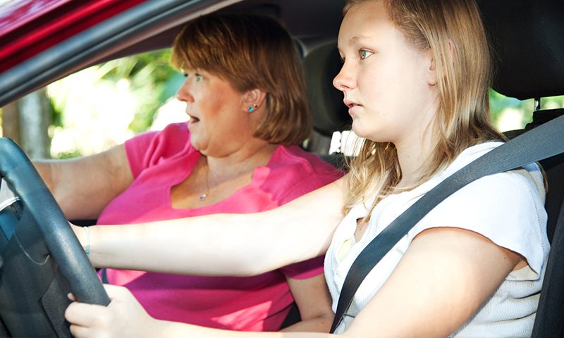 Two in five parents are terrified at the thought of getting into a car with their child driving