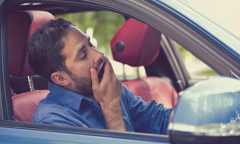 It is estimated that one in six crashes on the UK’s roads is caused by tired drivers