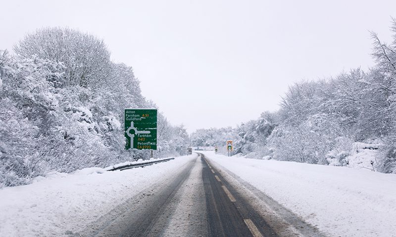 UK drivers are less than confident in winter driving conditions