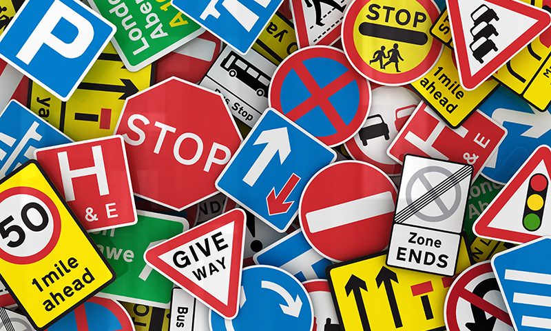 Are you being driven round the bend by confusing road signs?