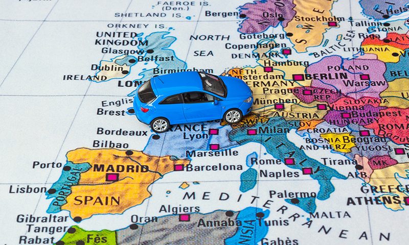 62% of Brits believe you drive on the left in France and Spain