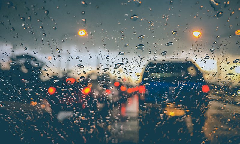 Horrific car crash on M62 reveals dangers of driving in wet weather.