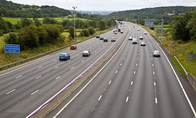 Smart motorway refuge area