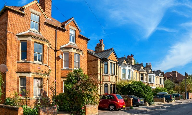 Cars on residential driveway