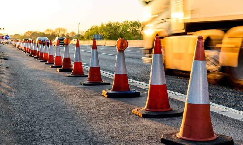 Traffic flows freely on the M25