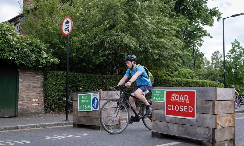 A Low Traffic Neighbourhood in London