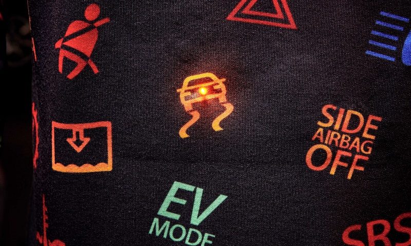 Dashboard warning lights Christmas jumper